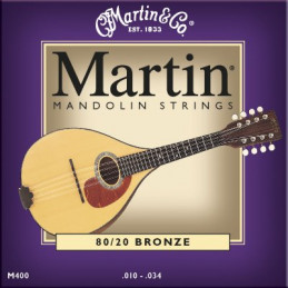 MARTIN M-400 MUTA CORDE MANDOLINO BRONZE