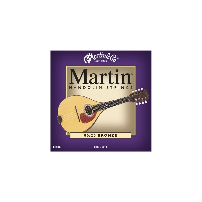 MARTIN M-400 MUTA CORDE MANDOLINO BRONZE