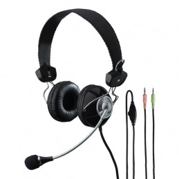 MONACOR BH002 CUFFIA DINAMICA CON MICROFONO