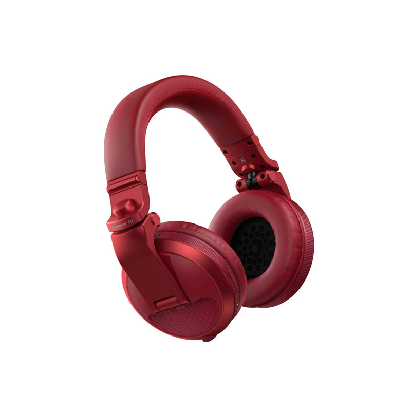 PIONEER HDJ-X5BT CUFFIE DJ OVER-EAR CON TECNOLOGIA WIRELESS BLUETOOTH® ROSSO METALLIZZATO