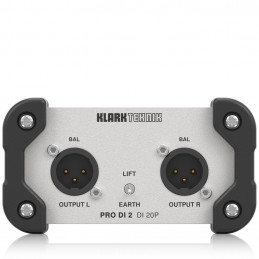 KLARK TEKNIK DI20P PASSIVE STEREO DI BOX