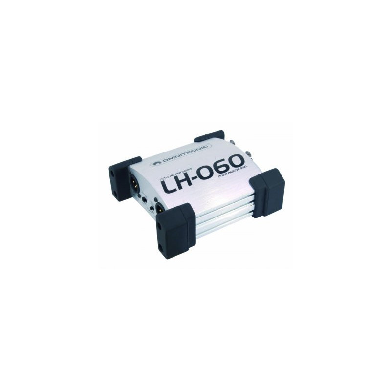 OMNITRONIC LH-060 DUAL DIRECT BOX PASSIVE