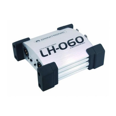 OMNITRONIC LH-060 DUAL DIRECT BOX PASSIVE