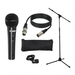 LD SYSTEMS MIC SET 1 SET MICROFONO CON MICROFONO, ASTA, CAVO E MORSETTO