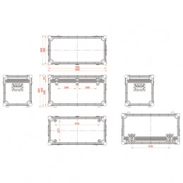 ACCU CASE ACF-PW/ROAD CASE LARGE 9MM