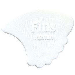 444R.42 Nylon Fin White .42mm