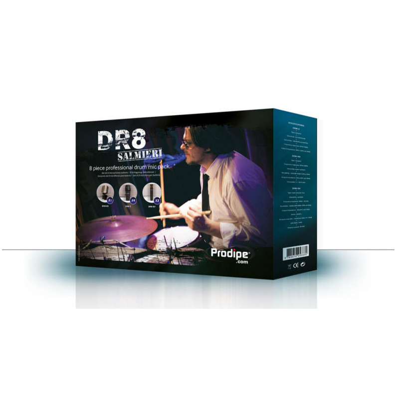 PRODIPE DR8 SALMIERI MIC DRUMKIT