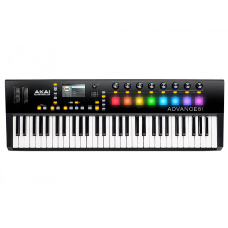 AKAI ADVANCE 61 - TASTIERA CONTROLLER MIDI/USB 61 TASTI