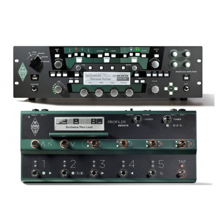 KEMPER PROFILER AMPLIFIER RACK BLACK+ REMOTE
