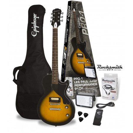EPIPHONE LES PAUL PRO1 JUNIOR PACK - VINTAGE SUNBURST