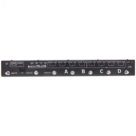 JOYO PXL-LIVE EFFECT PEDAL LOOP MIDI 8 OR 2X4 CONTROLLER