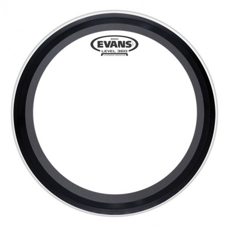 EVANS BD22EMAD PELLE BATTENTE CASSA EMAD TRASPARENTE 22"