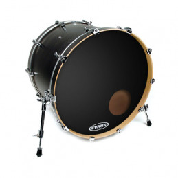 EVANS BD26RB PELLE RISONANTE GRANCASSA EQ3 BLACK 26"
