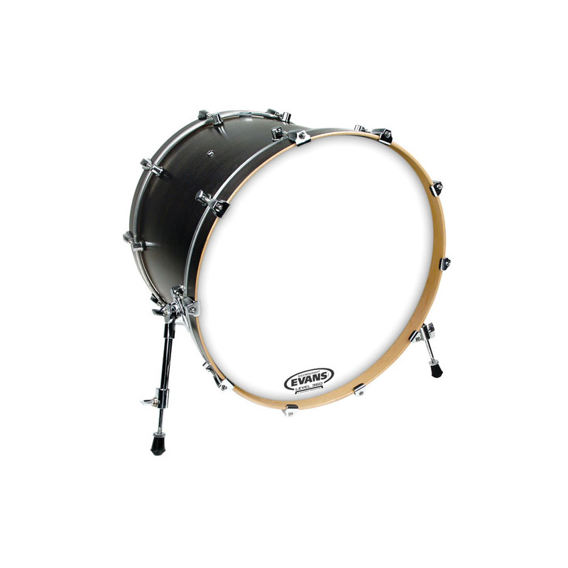 EVANS BD16RSW-NP PELLE RISONANTE GRANCASSA EQ3-NP SMOOTH WHITE 16"