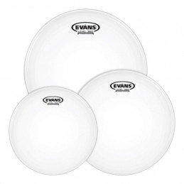 EVANS ETP-G1CTD-R G1 TOM PACK 3 PELLI TOM SABBIATE ROCK 10", 12", 16"