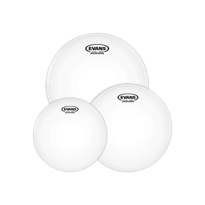 EVANS ETP-G1CTD-R G1 TOM PACK 3 PELLI TOM SABBIATE ROCK 10", 12", 16"