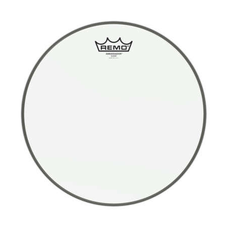 REMO 12" AMBASSADOR CLEAR