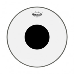 REMO CS-1320-10 CONTROLLED SOUND® BASS 20 CLEAR BLACK DOT