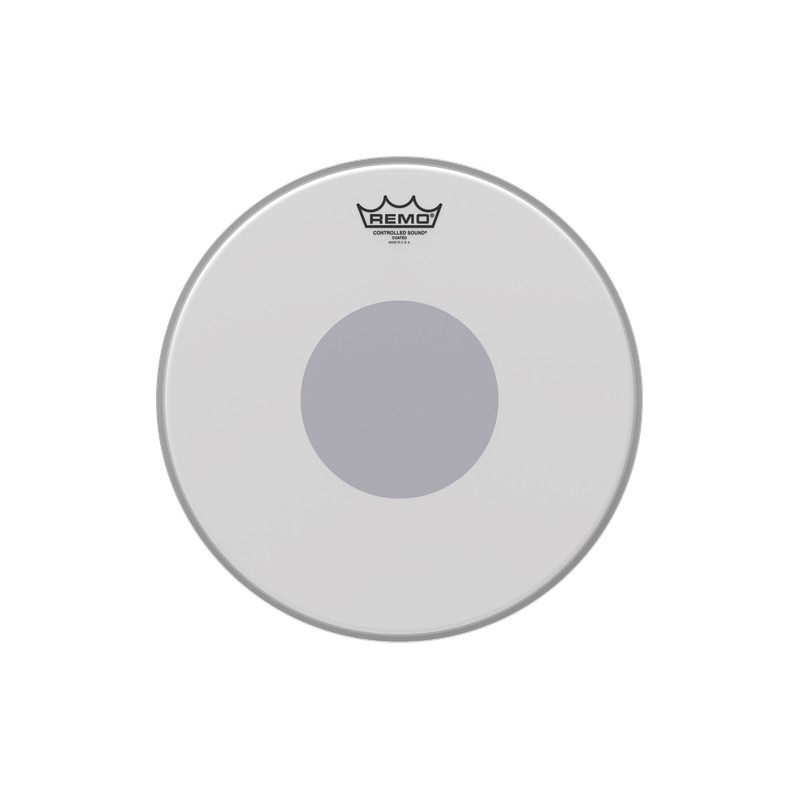 REMO CS-0114-10 CONTROLLED SOUND® COATED BLACK DOT™ 14" COATED