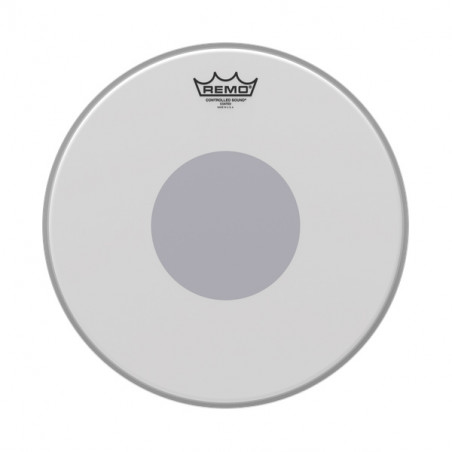 REMO CS-0114-10 CONTROLLED SOUND COATED - BLACK DOT 14"