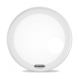 EVANS BD18RSW EQ3 RESONANT PELLE CASSA 18" WHITE