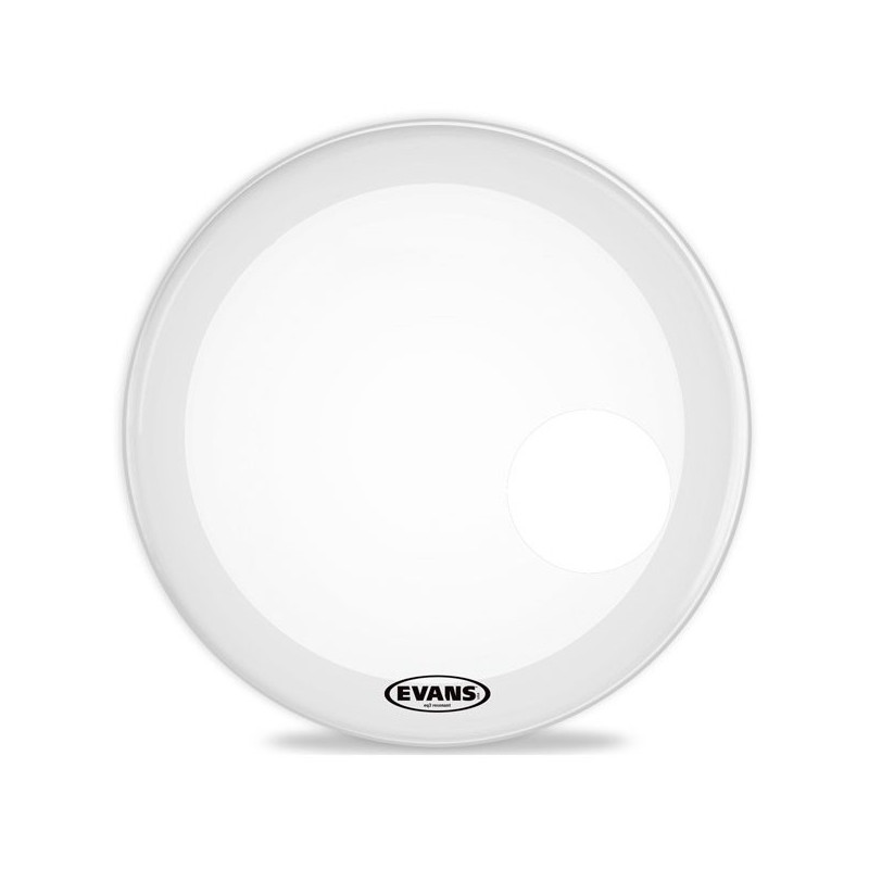 EVANS BD18RSW EQ3 RESONANT PELLE CASSA 18" WHITE