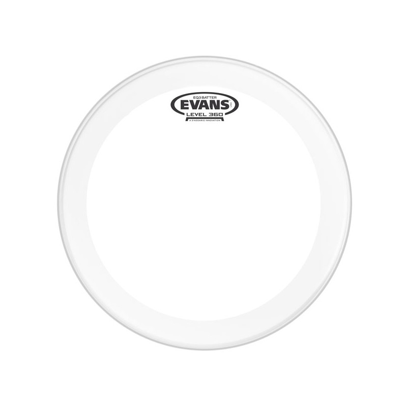 EVANS BD22GB3 PELLE BATTENTE GRANCASSA EQ3 TRASPARENTE 22"