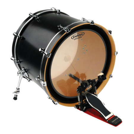 EVANS BD18EMAD PELLE BATTENTE CASSA EMAD TRASPARENTE 18"