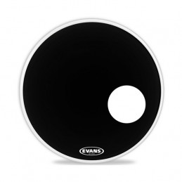 EVANS BD20RB PELLE RISONANTE GRANCASSA EQ3 BLACK 20"