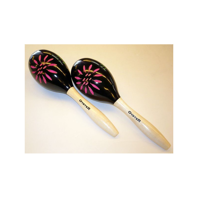 OYSTER M2 COPPIA MARACAS IN LEGNO