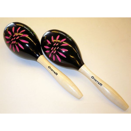 OYSTER M2 COPPIA MARACAS IN LEGNO
