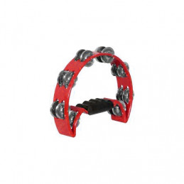 CROSON PT81 TAMBURELLO MEZZA LUNA 16 PIATTINI DOPPIA FILA RED