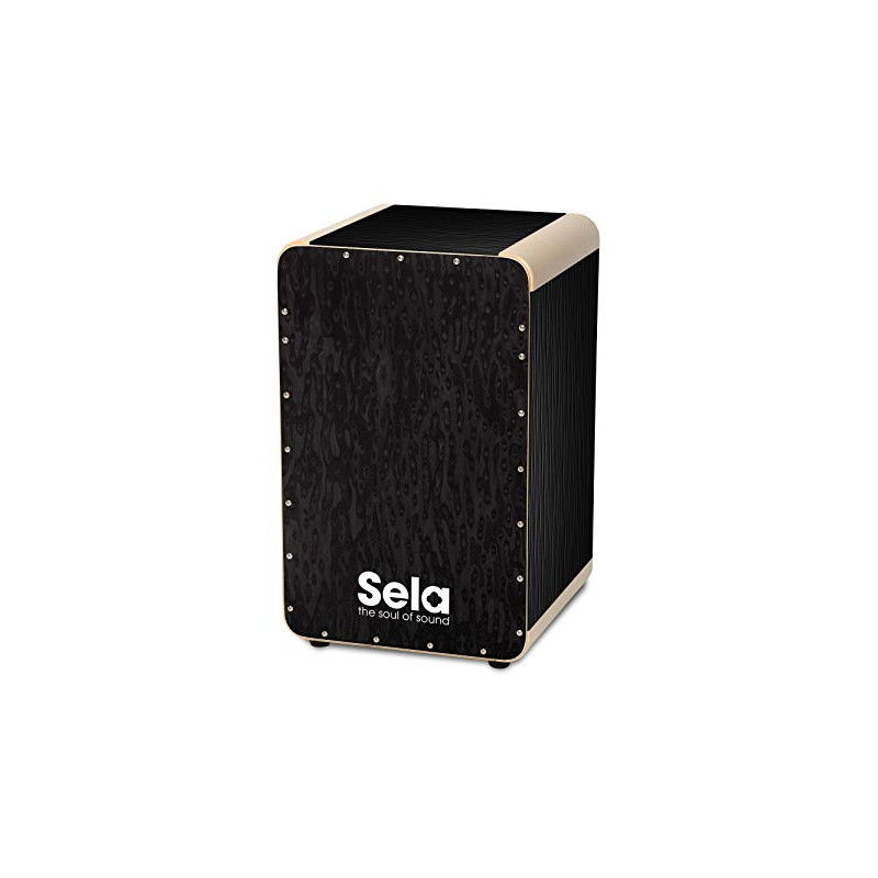 SELA 023 CAJON WAVE - BLACK PEARL