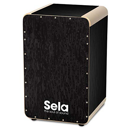 SELA 023 CAJON WAVE - BLACK PEARL