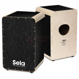 SELA 023 CAJON WAVE - BLACK PEARL