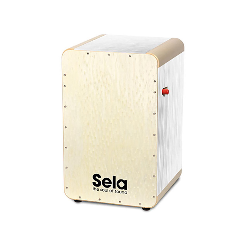 SELA 025 WAVE PRO CAJON WHITE PEARL