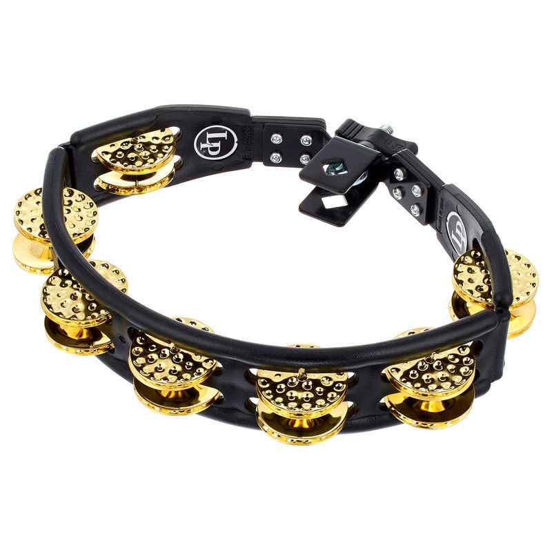 LATIN PERCUSSION LP179 CYCLOPS TAMBOURIN BLACK