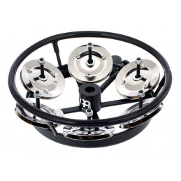 MEINL THH-1BK HIHAT TAMBOURINE 5" STEEL JINGLES