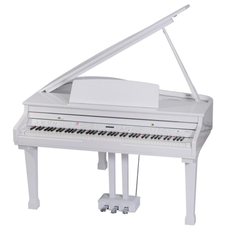 ORLA GRAND 120 PIANOFORTE CODINO DIGITALE BIANCO LUCIDO