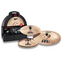 MEINL SET ROCK MB10: 14HH,18CRASH,20 RIDE+BORSA