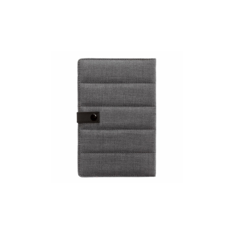 MONO PASSPORT WALLET - ASH