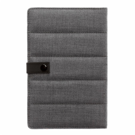 MONO PASSPORT WALLET - ASH