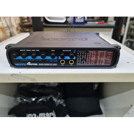 MOTU 4PRE INTERFACCIA AUDIO HYBRID FIREWIRE/USB2.0,4 MIC PRE