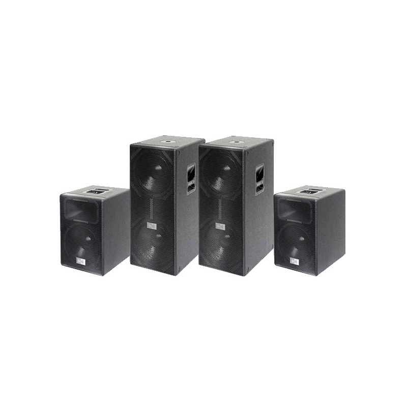 MONTARBO 2 X TANK-121/A + 2 X TANK-24/SA SISTEMA AUDIO 1660 W RMS