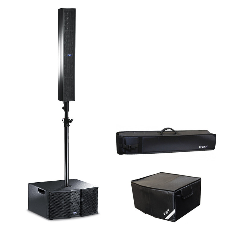 FBT VERTUS KIT1 SISTEMA AUDIO COMPLETO: 1 SATELLITE + 1 SUB + 1 STATIVO E 1 ADATTATORE + 2 COVER