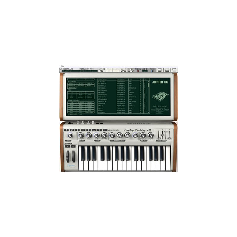 ARTURIA ANALOG FACTORY + AGGIORNAMENTO A 2.5