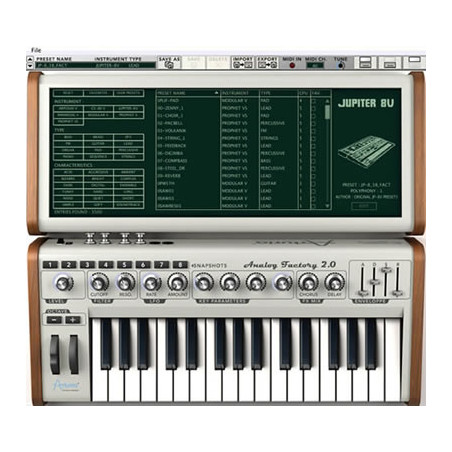 ARTURIA ANALOG FACTORY + AGGIORNAMENTO A 2.5