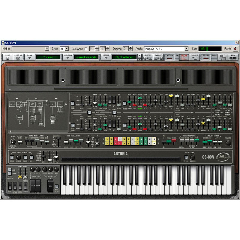 ARTURIA CS 80V + CS-80/V 2.0