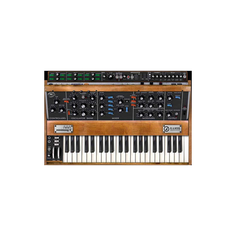 ARTURIA SOFTWARE VST MINIMOOG V + MINIMOOG V 2.0