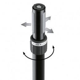 KONIG & MEYER 21467 SPEAKER STAND RING LOCK BLACK